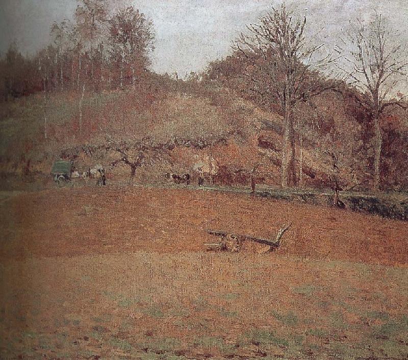 Camille Pissarro fields France oil painting art
